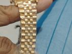 Omax Gold Color Watch