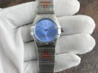 Omega Constellation 28mm Blue Dial Ladies Premium Watch