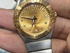 Gold and Steel Ladies Watch