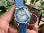 OMEGA Seamaster Aqua Terra Blue Dial Automatic Mens Watch