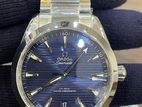 Omega Seamaster Navy Blue Mens Watch