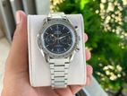 Omega Speedmaster 57 Co Axial Chronograph Blue Mens Watch