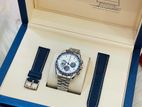 Omega Speedmaster Silver Snoopy Award 50 Swiss ETA Automatic Mens Watch