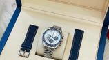 Omega Speedmaster Silver Snoopy Award 50 Swiss ETA Automatic Mens Watch
