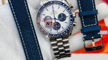 Omega Speedmaster Silver Snoopy Award 50 Swiss ETA Automatic Mens Watch