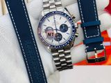 Omega Speedmaster Silver Snoopy Award 50 Swiss ETA Automatic Mens Watch