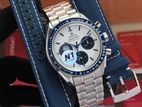Omega Speedmaster Silver Snoopy Swiss ETA Automatic Mens Watch
