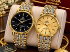 Omega Unisex 2 Tone Chain Watch