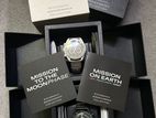 Omega X Swatch Moonphase Black Snopy