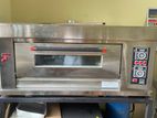 One Deck Two Tray Gas Oven with Stand