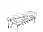 One Function Hospital Bed / Patient With Raillings & Wheels