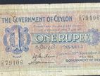 One Rupee note 1938