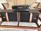 ONKYO HDMI AMP WITH 8” 4way speakers