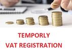 Online Temporary VAT registration - Battaramulla