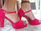 Red Colour Heels