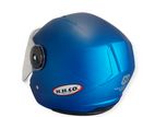 Open Face Basic Helmets - Blue Matte