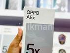 Oppo A5x 4GB|128GB (Brand New)