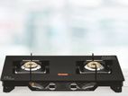 ORANGE DOUBLE BURNER FABIA SERIES L.P GAS STOVE (AUTO IGNITION) 201