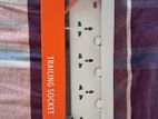 Orange Multi Trailer Socket with Universal Extension Cord 3 M