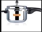 ORANGE STAINLESS STEEL PRESSURE COOKER 3L