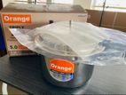 Orange Stainless Steel Pressure Cooker 5L