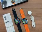 Orange Strap Smart Watch 2.09” – Brand New