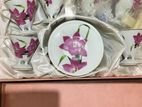 Orchid Flower Tea Set