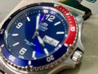 Orient Mako Ii (pepsi) Dive Watch