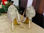 Be Mine Bridal Crystal Heels