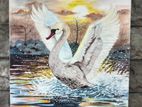 Hand Painted Modern Canvas Art