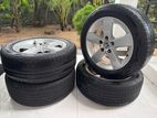 Honda Japan 16” Alloy Wheels with Tyres 205/55/R16