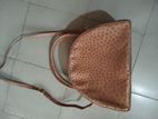 Ostrich Leather Ladies Hand Bag