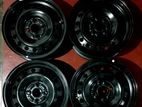 Toyota 14" Rim with Cup Set