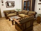 Wood Sofa Set