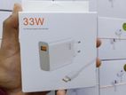 Xiaomi 33W Charger Fast Turbo Charge 6A Type C Cable