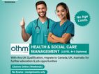 OTHM Level 4+5 Diploma in Health and Social Care Management