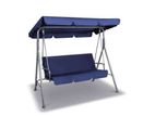 Outdoor Swing Chair with Sun Canopy (NAVY BLUE) 💙