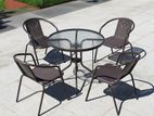 Outdoor Table With 4 Chair 635