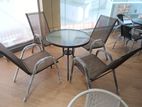 Outdoor Table with chairs