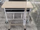 Over Bed Table For Patient Easy Handle Height Adjustable