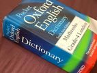 Oxford English Dictionary (South Asian Edition)