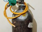 Oxygen Cylinder with Regulator Meter