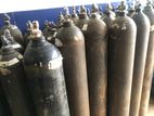 Oxygen Cylinders Lot (industry Gas )