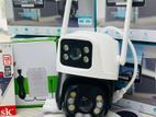 P6 Dual lens WIFI CCTV Camera (64GB Sd UPS)