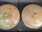 Pair of Vintage Ceiling Light Covers