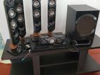 Panasonic 5.1 Home Theater Surround Sound System Setup