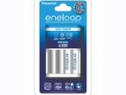 Panasonic Eneloop 10 Hour Charger With 2 AA Rechargeable Batteries