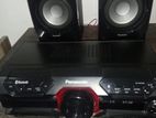 Panasonic Setup With Speakers