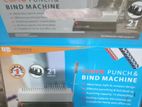 Punch Bind Machine