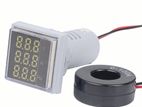 Panel Mount Digital Volt-Amp-Hz Meter for STANDARD AC MAINS - WHITE
